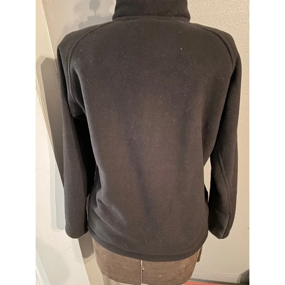 The North Face Boys‎ Fleece Jacket Black black Pocket Full Zip Size L 14 16